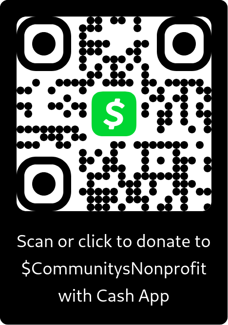 Scan or Click to donate with Cash App